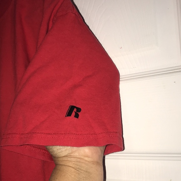 Unisex Russell Cotton Tee - Picture 3 of 5